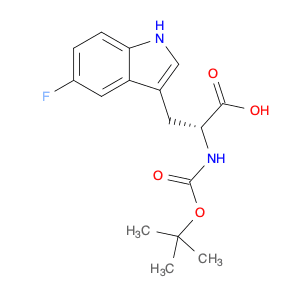 (R)-2-((tert-Butoxycarbonyl)amino)-3-(5-fluoro-1H-indol-3-yl)propanoic acid