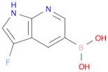 B-(3-fluoro-1H-pyrrolo[2,3-b]pyridin-5-yl)-Boronic acid