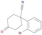 1-(2-Bromophenyl)-4-oxocyclohexanecarbonitrile