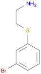 2-((3-Bromophenyl)thio)ethanamine
