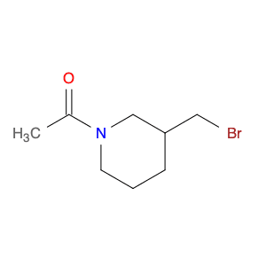 1-(3-Bromomethyl-piperidin-1-yl)-ethanone