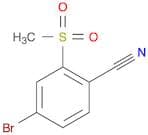 4-Bromo-2-(methylsulfonyl)benzonitrile