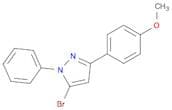 5-Bromo-3-(4-methoxyphenyl)-1-phenyl-1H-pyrazole