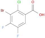 3-Bromo-2-chloro-4,5-difluorobenzoic acid