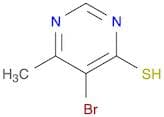 5-Bromo-6-methylpyrimidine-4-thiol