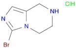 3-Bromo-5,6,7,8-tetrahydroimidazo[1,5-a]pyrazine hydrochloride