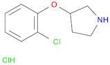3-(2-Chlorophenoxy)pyrrolidine hydrochloride