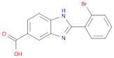 2-(2-Bromophenyl)-1H-benzoimidazole-5-carboxylic  acid