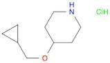 4-(Cyclopropylmethoxy)piperidine hydrochloride