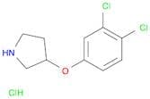 3-(3,4-Dichlorophenoxy)pyrrolidine hydrochloride