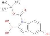 1H-Indole-1-carboxylic acid, 2-borono-5-hydroxy-, 1-(1,1-dimethylethyl) ester