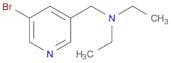 N-((5-Bromopyridin-3-yl)methyl)-N-ethylethanamine