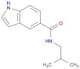 N-Isobutyl-1H-indole-5-carboxamide