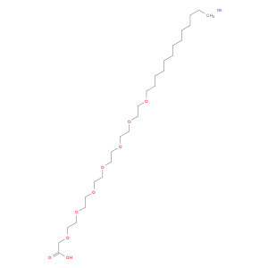 SODIUM3,6,9,12,15,18,21-HEPTAOXATETRATRIAOCTANOATE