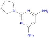 2-Pyrrolidin-1-ylpyrimidine-4,6-diamine