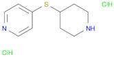 4-(Piperidin-4-ylthio)pyridine dihydrochloride