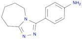 4-{5H,6H,7H,8H,9H-[1,2,4]triazolo[4,3-a]azepin-3-yl}aniline