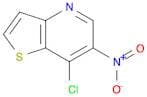 Thieno[3,​2-​b]​pyridine, 7-​chloro-​6-​nitro-