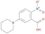 2-nitro-5-piperidinobenzenecarboxylic acid