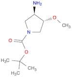 (3R,4R)-3-Amino-4-methoxy-pyrrolidine-1-carboxylic acid tert-butyl ester