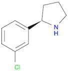 (2R)-2-(3-CHLOROPHENYL)PYRROLIDINE