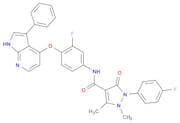 2-(4-Fluorophenyl)-N-[3-fluoro-4-[(3-phenyl-1H-pyrrolo[2,3-b]pyridin-4-yl)oxy]phenyl]-2,3-dihydro-…