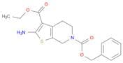 2-AMino-4,7-dihydro-5H-thieno[2,3-c]pyridine-3,6-dicarboxylic acid 
6-benzyl ester 3-ethyl ester