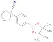 1-(4-(4,4,5,5-Tetramethyl-1,3,2-dioxaborolan-2-yl)phenyl)cyclopentanecarbonitrile