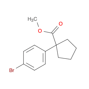 1-(4-Bromophenyl)cyclopentanecarboxylic acid methyl ester