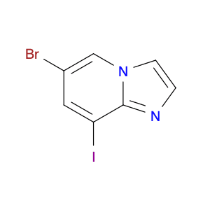 IMidazo[1,2-a]pyridine, 6-broMo-8-iodo-
