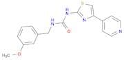 1-(3-Methoxybenzyl)-3-(4-(pyridin-4-yl)thiazol-2-yl)urea