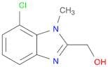 (7-Chloro-1-methyl-1H-benzo[d]imidazol-2-yl)methanol