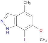 7-Iodo-6-methoxy-4-methyl-1H-indazole