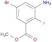 Methyl 3-amino-5-bromo-2-fluorobenzoate