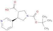 Boc-(+/-)-trans-4-(3-pyridinyl)-pyrrolidine-3-carboxylic acid