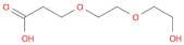 3-[2-(2-Hydroxyethoxy)ethoxy]propanoic acid