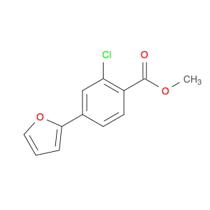 Methyl 2-chloro-4-(furan-2-yl)benzoate