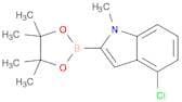 4-Chloro-1-methylindole-2-boronic acid, pinacol ester