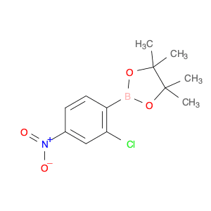 2-(2-Chloro-4-nitrophenyl)-4,4,5,5-tetramethyl-1,3,2-dioxaborolane