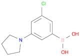3-Chloro-5-(pyrrolidin-1-yl)phenylboronic acid