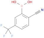 2-Cyano-5-(trifluoromethyl)phenylboronic acid