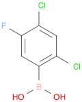 2,4-Dichloro-5-fluorophenylboronic acid