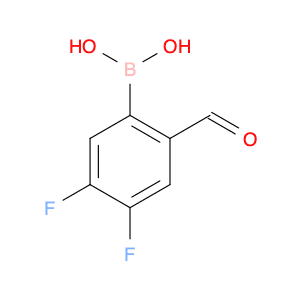 4,5-Difluoro-2-formylphenylboronic acid