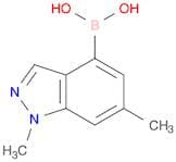 1,6-Dimethyl-1h-indazole-4-boronic acid
