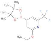 2-Ethoxy-4-(4,4,5,5-tetramethyl-1,3,2-dioxaborolan-2-yl)-6-(trifluoromethyl)pyridine