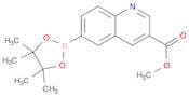 Methyl 6-(4,4,5,5-tetramethyl-1,3,2-dioxaborolan-2-yl)quinoline-3-carboxylate