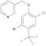 2-Bromo-5-chloro-4-(pyridin-3-ylmethyl)benzotrifluoride