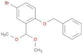 2-(Benzyloxy)-5-bromobenzaldehyde, dimethyl acetal