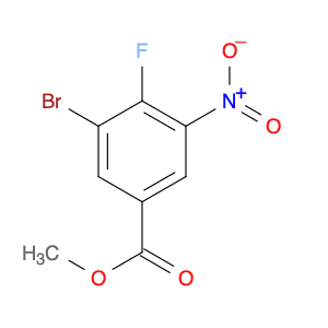 Methyl 3-broMo-4-fluoro-5-nitrobenzoate