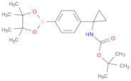 4-[1-(N-Boc-Amino)cyclopropyl]phenylboronic acid pinacol ester